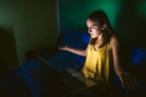 giel on social media late a t night