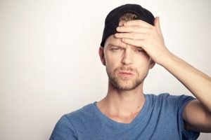 Worried man