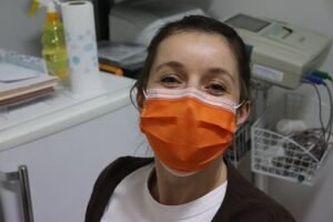 Woman in healthcare