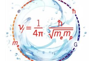 The image shows how fundamental constants of nature set the fundamental lower limit for liquid viscosity.