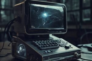 A computer terminal looking ominous