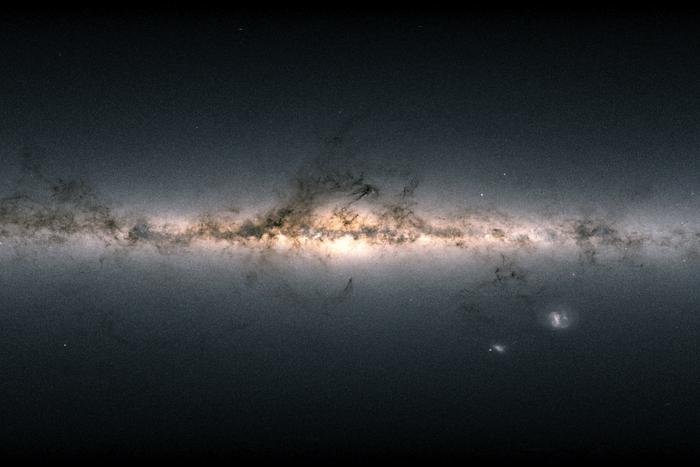 galaxy seen from the side