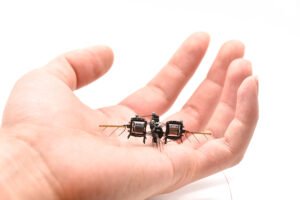 The revamped robot is designed to boost flight precision and agility while minimizing the mechanical stress on its artificial wing flexures, which enables faster maneuvers, increased endurance, and a longer lifespan.
