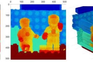 The researchers also used the new imaging system to image Lego characters from 32 m away.