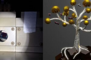 Tiny copper ‘nano-flowers’ have been attached to an artificial leaf to produce clean fuels and chemicals that are the backbone of modern energy and manufacturing.