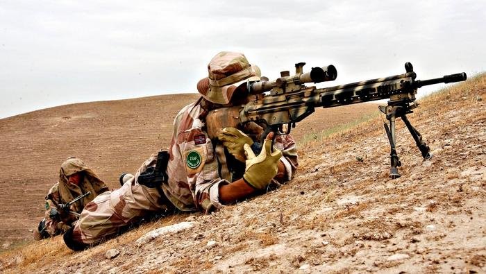 In Afghanistan, there was a relatively high risk of engaging in combat.