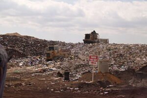 trash heap